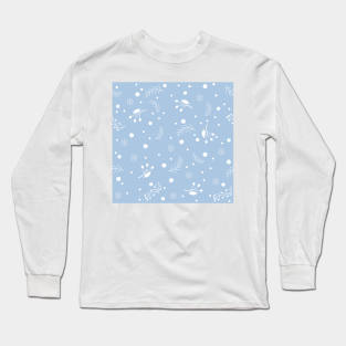 Subtle Winter Pattern Long Sleeve T-Shirt